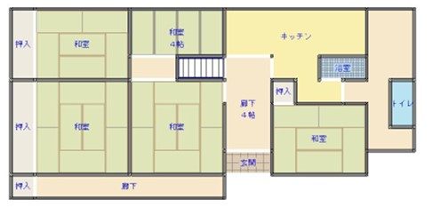 r304の間取り図1