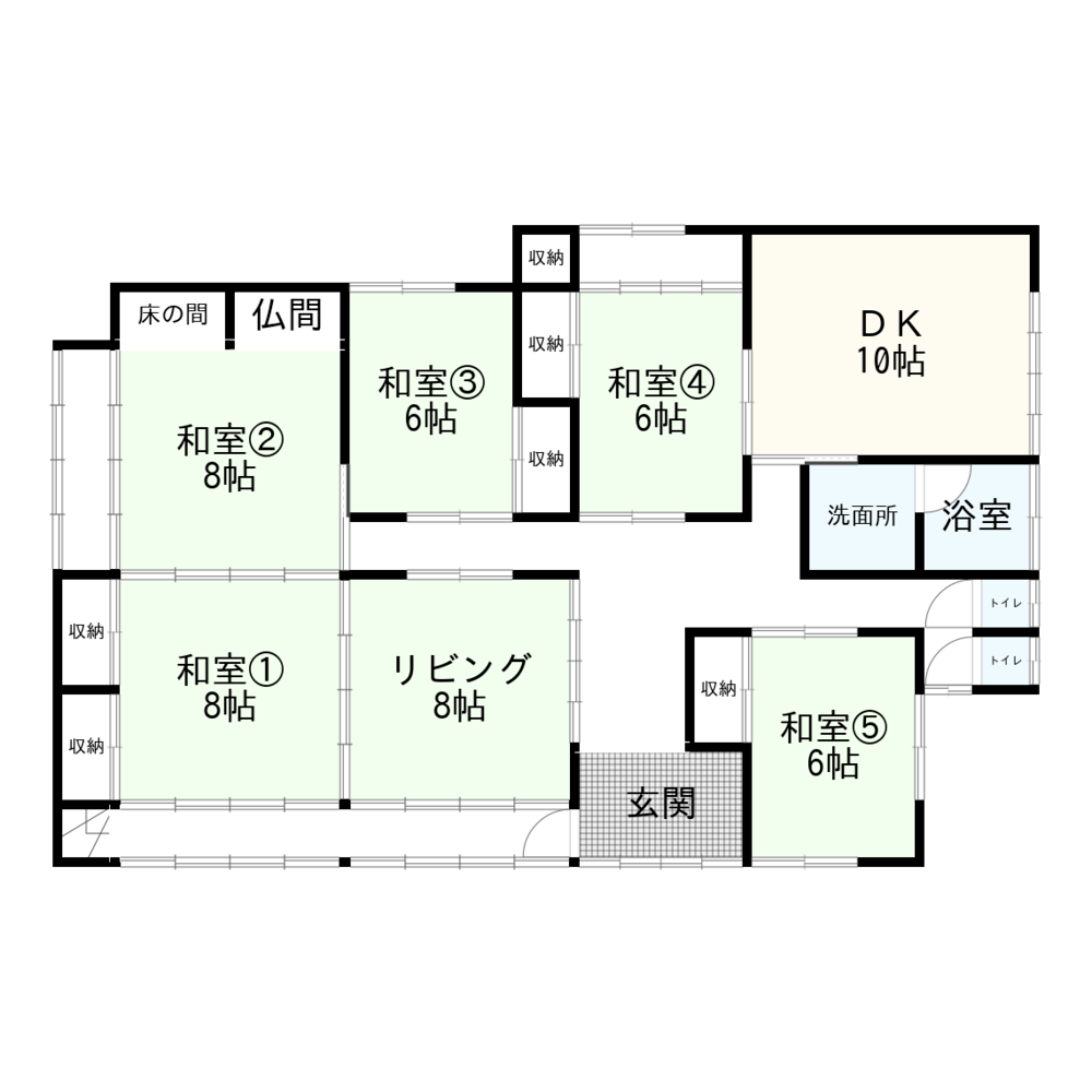 r402の間取り図1