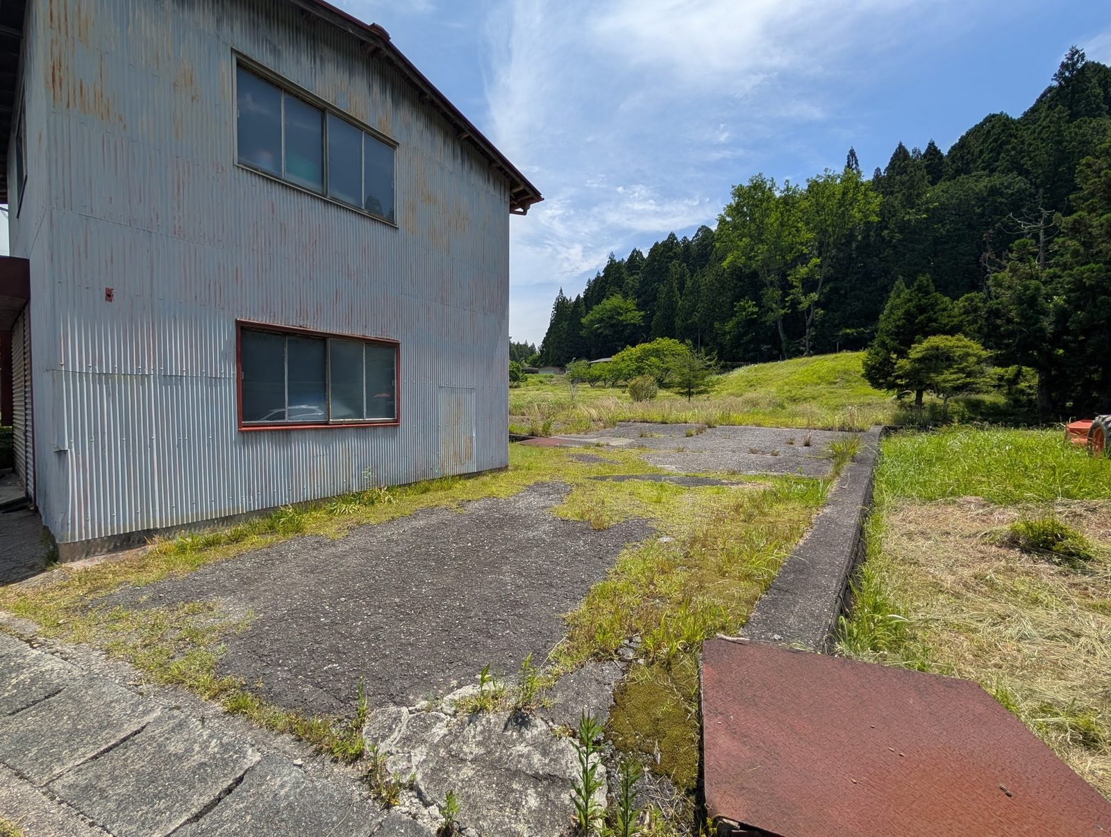 畑付きの46坪の土地の写真